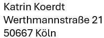 Adressdaten